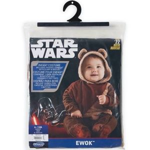 Disney Star Wars Baby Ewok Costume by Jazwares 6-12 months